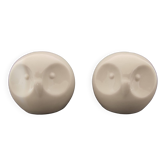 Pepper Salt Shaker Owls Minimalist design TBE