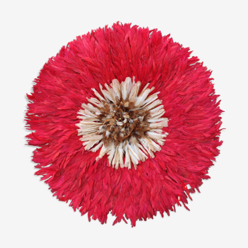 Juju hat bicolor beige and red 80cm