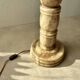 Rare mid-century floor lamp in alabaster