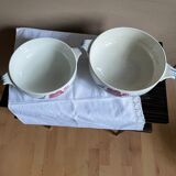 2 saladiers Art Deco Gien pontoise