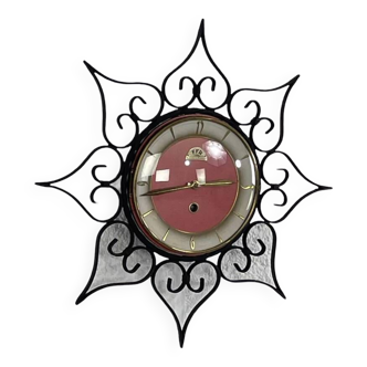 Wrought iron clock Morbier FFR