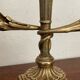 Pair of candle holders in gilded bronze nineteenth century