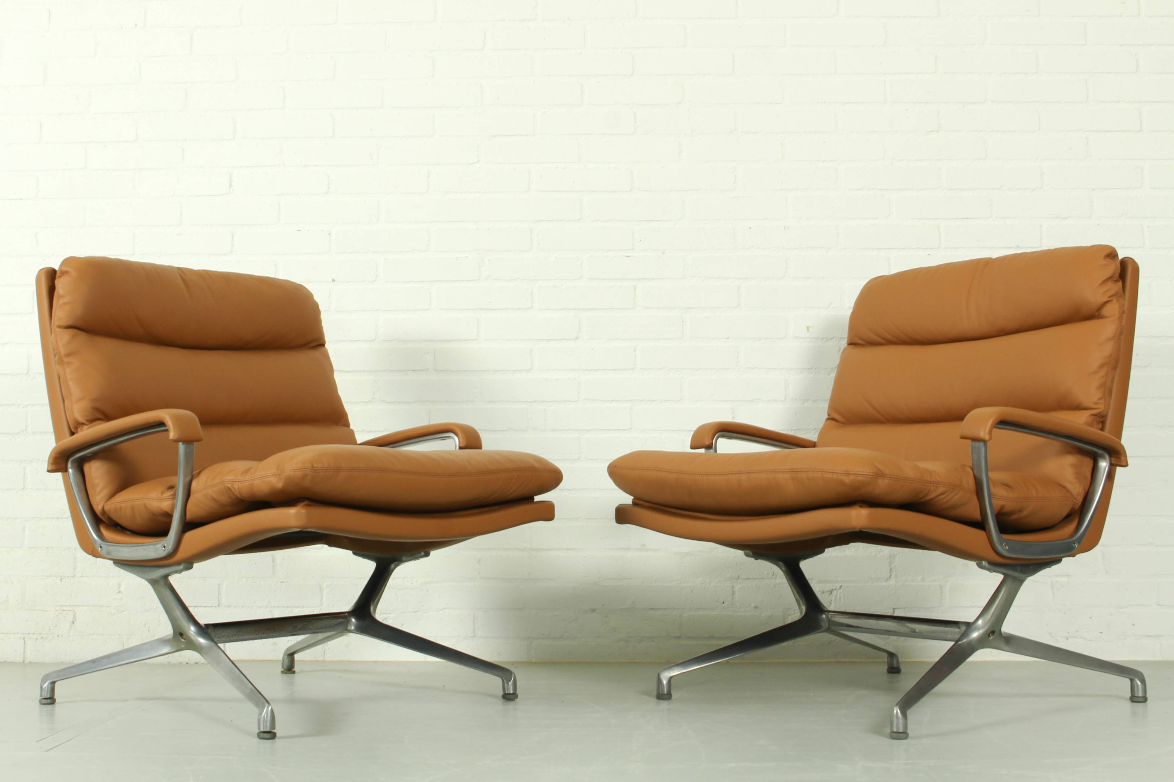 Set of 2 Paul Tuttle Lounge Chair 'Gamma' for Strässle, 1970s