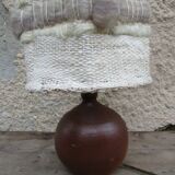70s wool sandstone lampshade lampshade