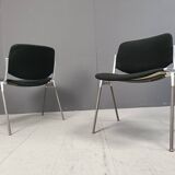 Vintage Dsc 106 Side Chairs By Giancarlo Piretti For Castelli, Set Of 4
