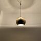 Golden Space Age Glass Pendant Lamp by Peill and Putzler