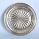Christofle silver-plated wine bottle coasters