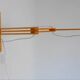 Mid-century Modern Scandinavian Accordion Wall Lamp, 1970s