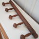 Wooden wall hook