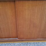 Scandinavian teak row of the 50s
