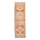 3x10 Orange & Beige Persian Vintage Runner Rug, 94x317Cm SK 22040
