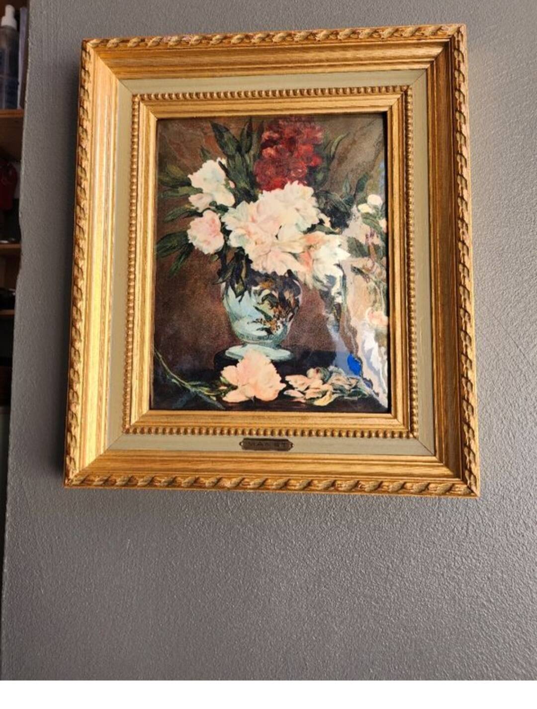 Vase of Peonies