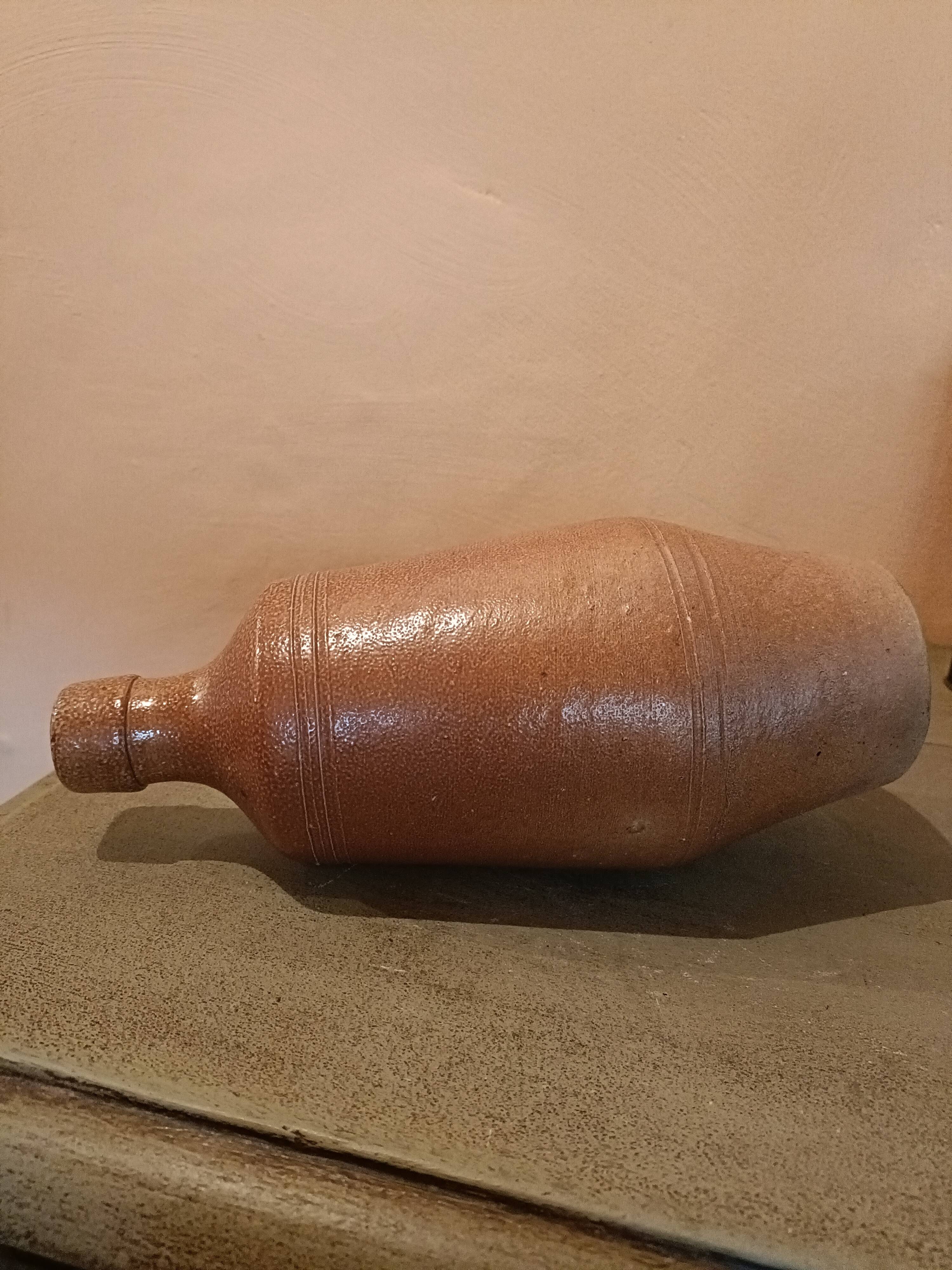 Old stoneware bottle