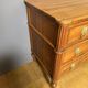 Louis XVI period commode in light walnut.