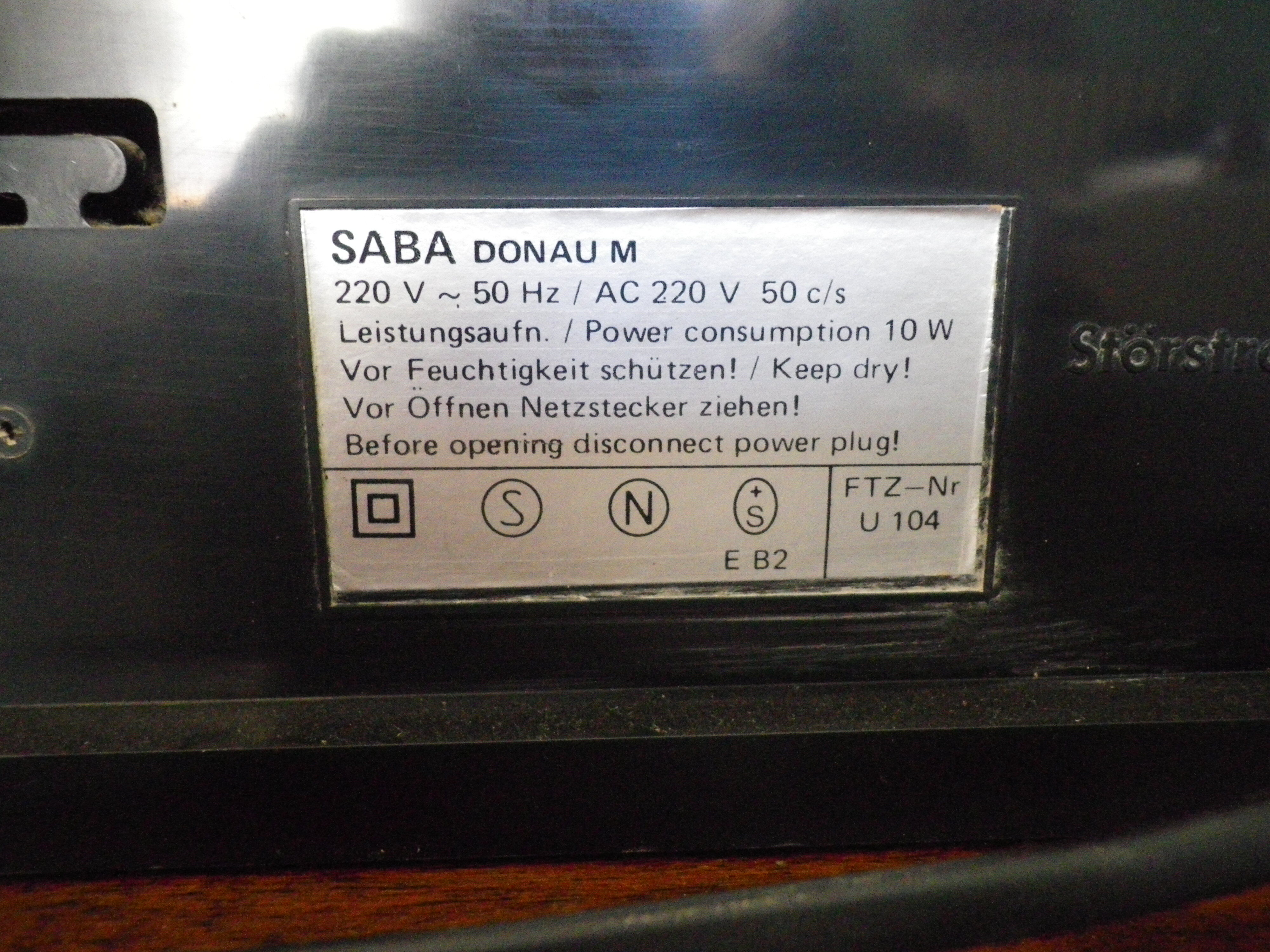 Radio SABA - Germany - 70s/80s