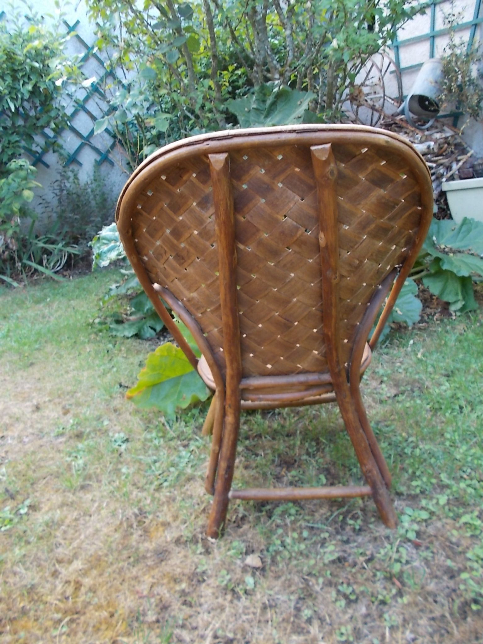Fauteuil chataignier enfant