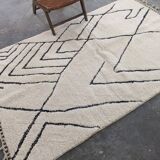 Tapis beni ouarin fait main traditionnelle taille 150 x 250 cm
