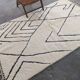 Traditional handmade beni ouarin rug size 150 x 250 cm