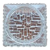 Wall lamp in chiseled glass 1960