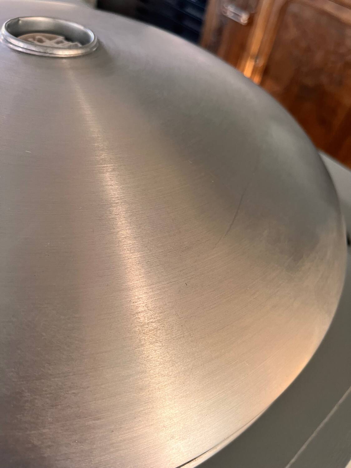 Superbe Lampe Suspension Design Vintage OVNI - Style Space Age/Mid-Cen