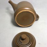 Service ancien gres Digoin Sarreguemines carafe + 12 tasses vintage
