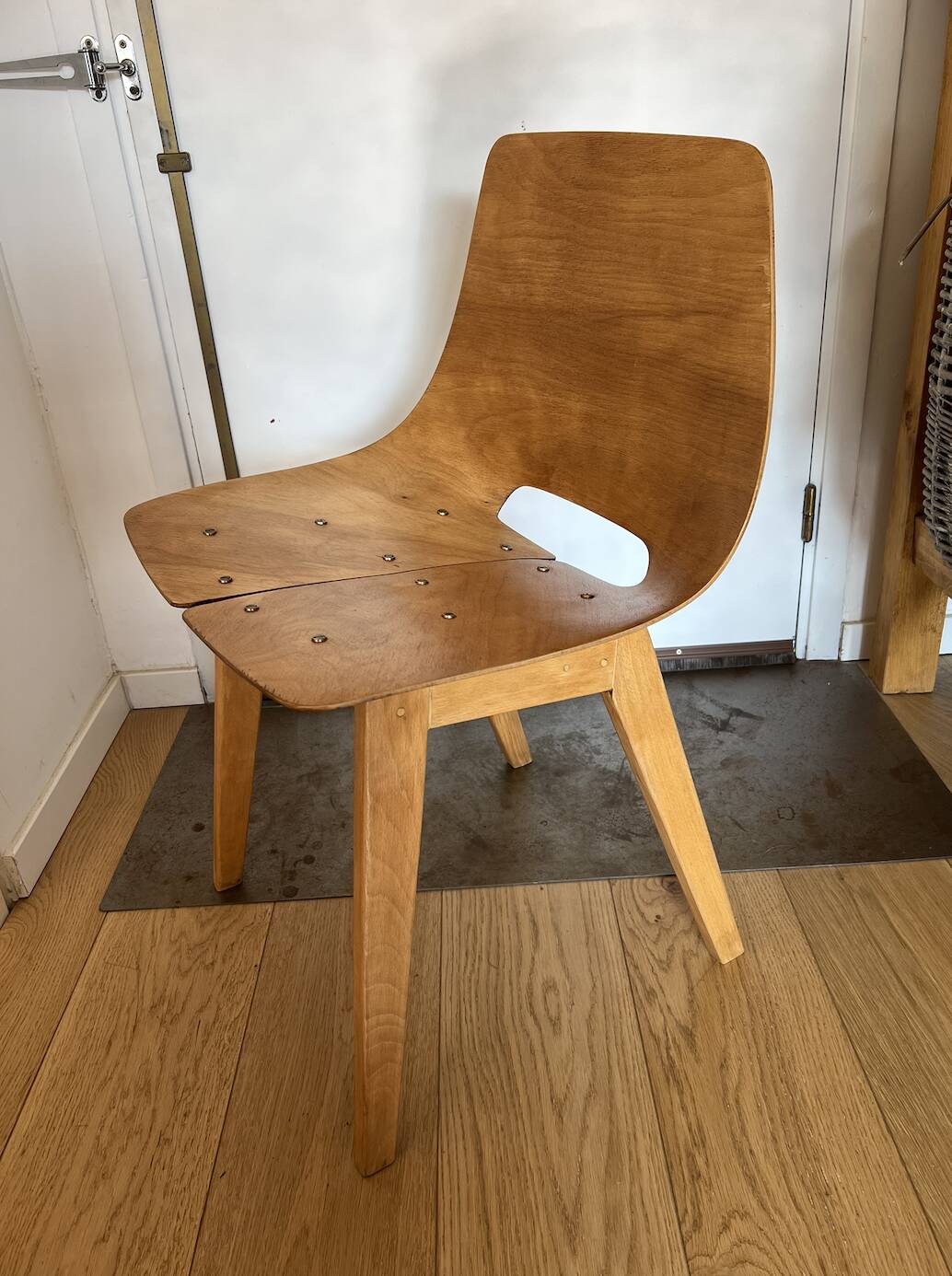 Tonneau Chair by Pierre Guariche for Steiner, 1950s