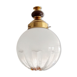 Suspension en verre de Murano du