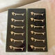 12 vintage dachshund knife holders