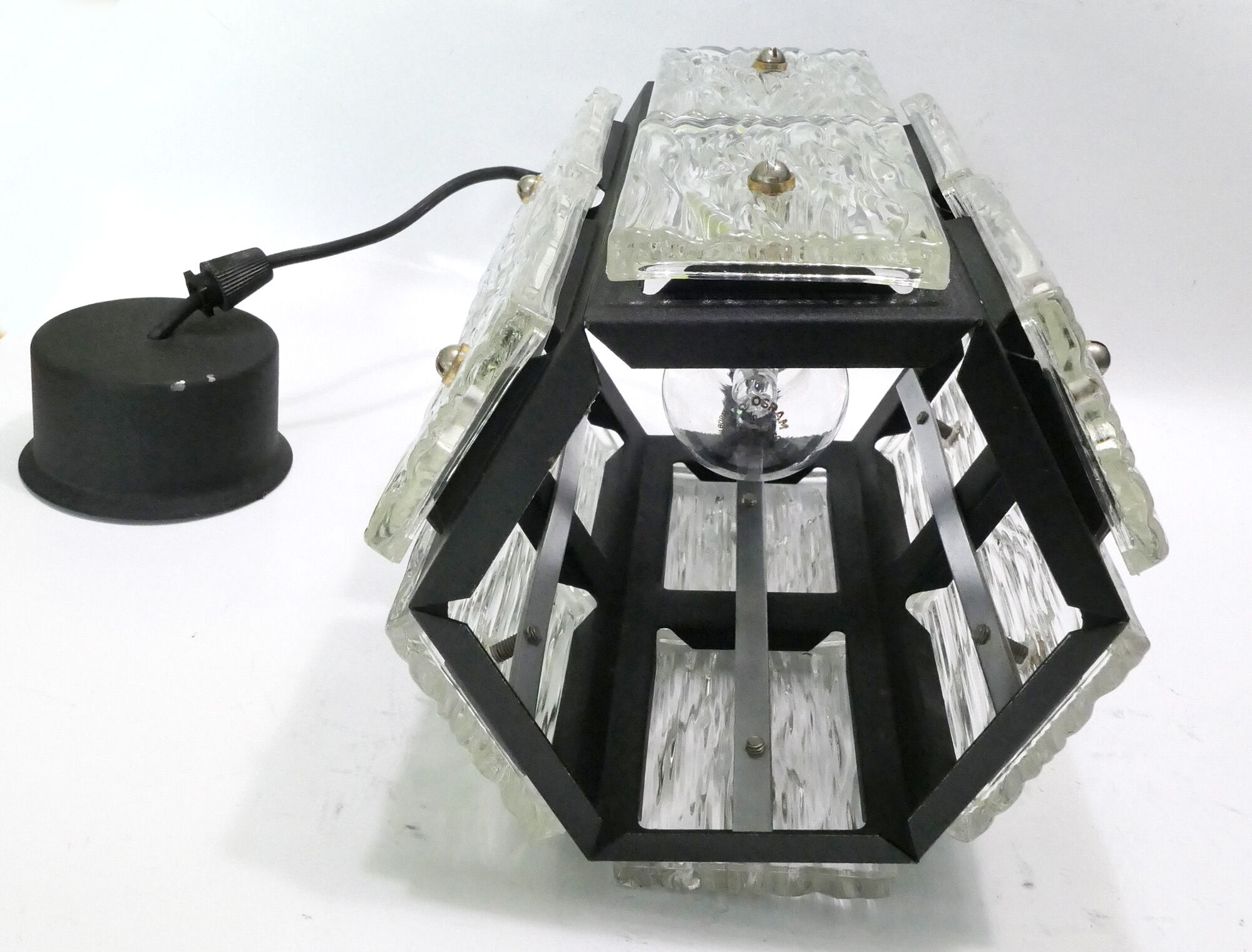 Metal hanging lamp  1960/70