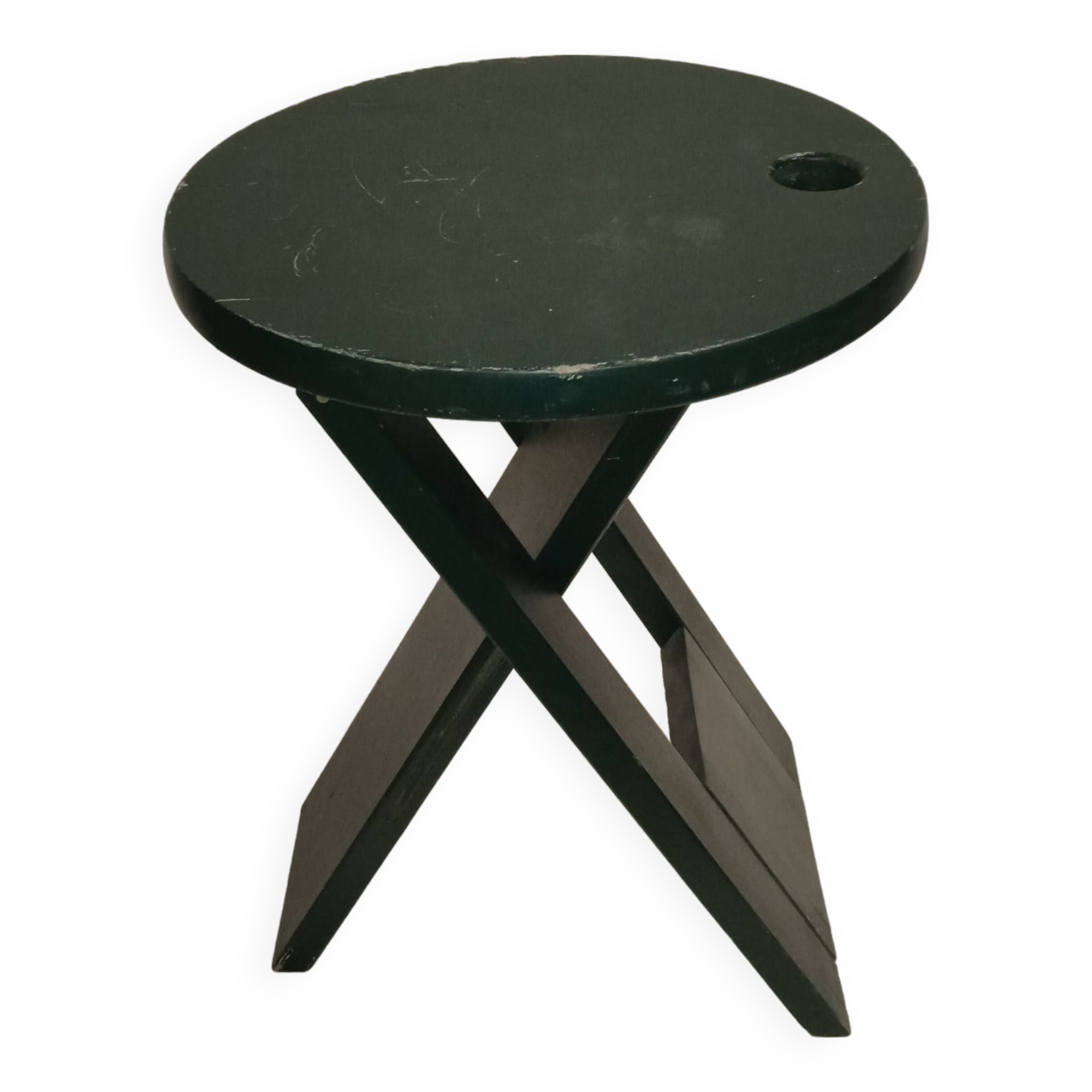 Suzy folding wooden stool design Adrian Reed