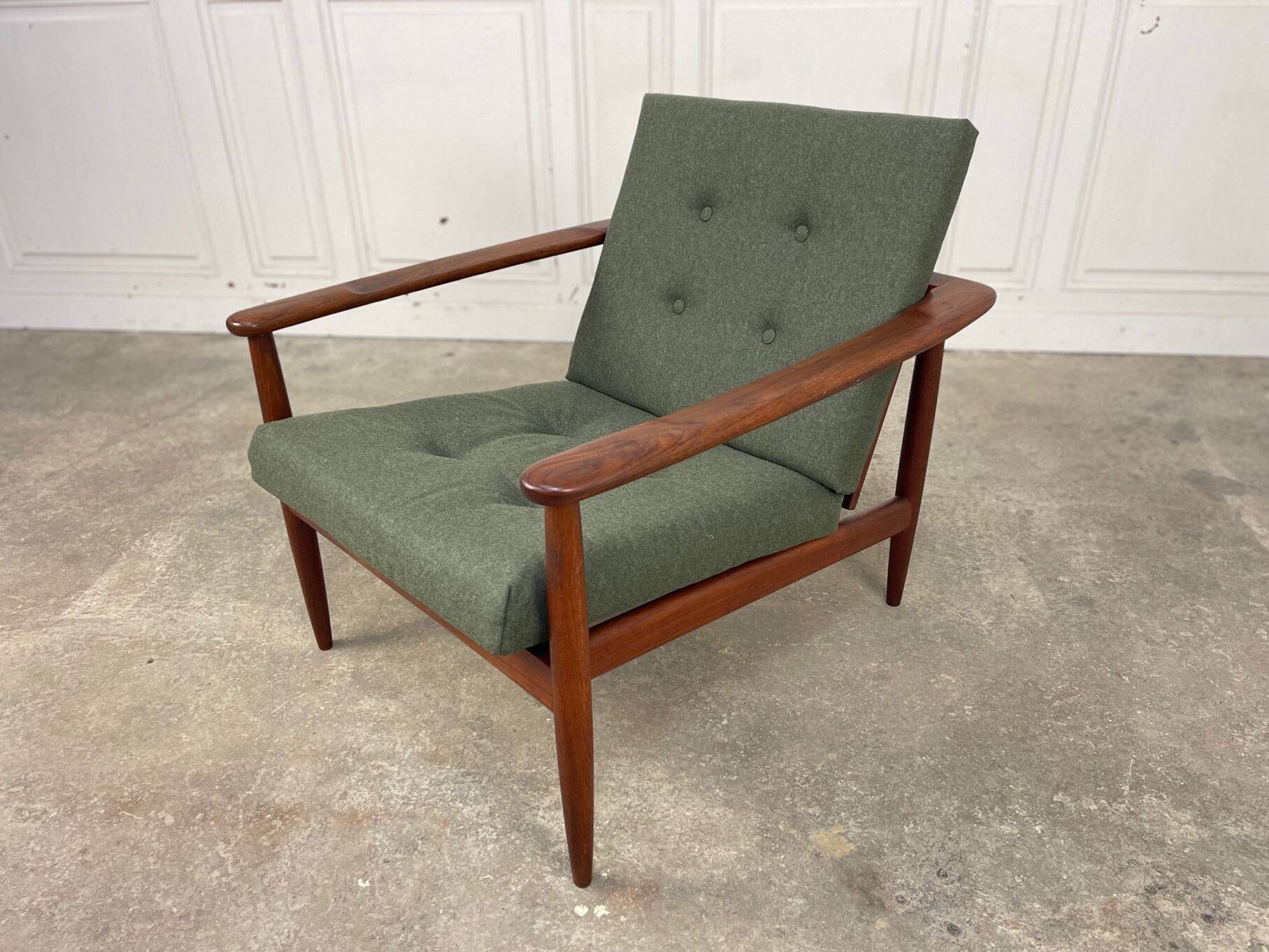 1960s Scandinavian armchair in teak