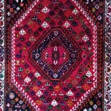 Handmade Persian Qashqai Rug 156x115cm