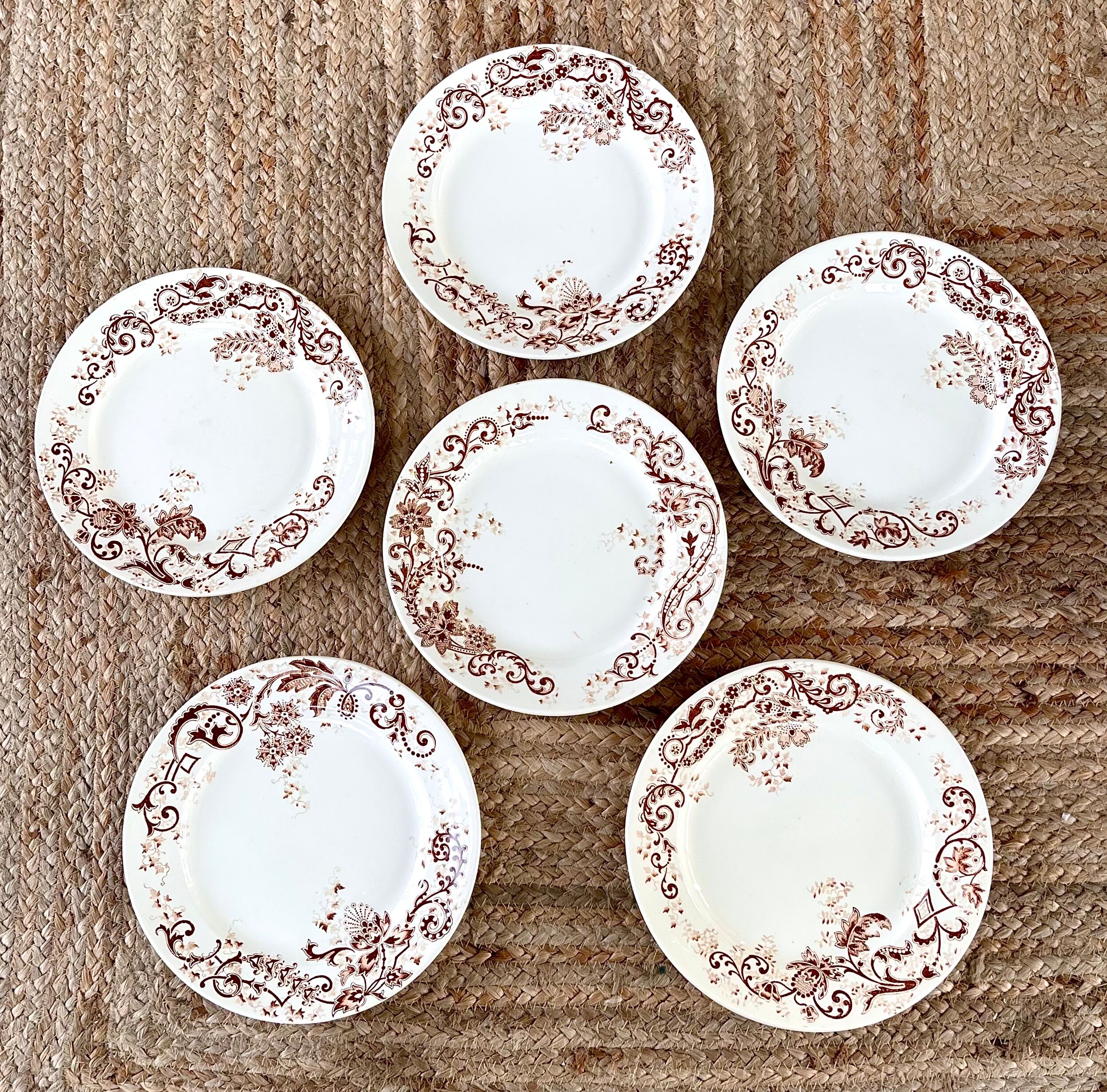 6 flat plates Iron Earth