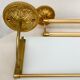 Vintage towel rack and tablet set