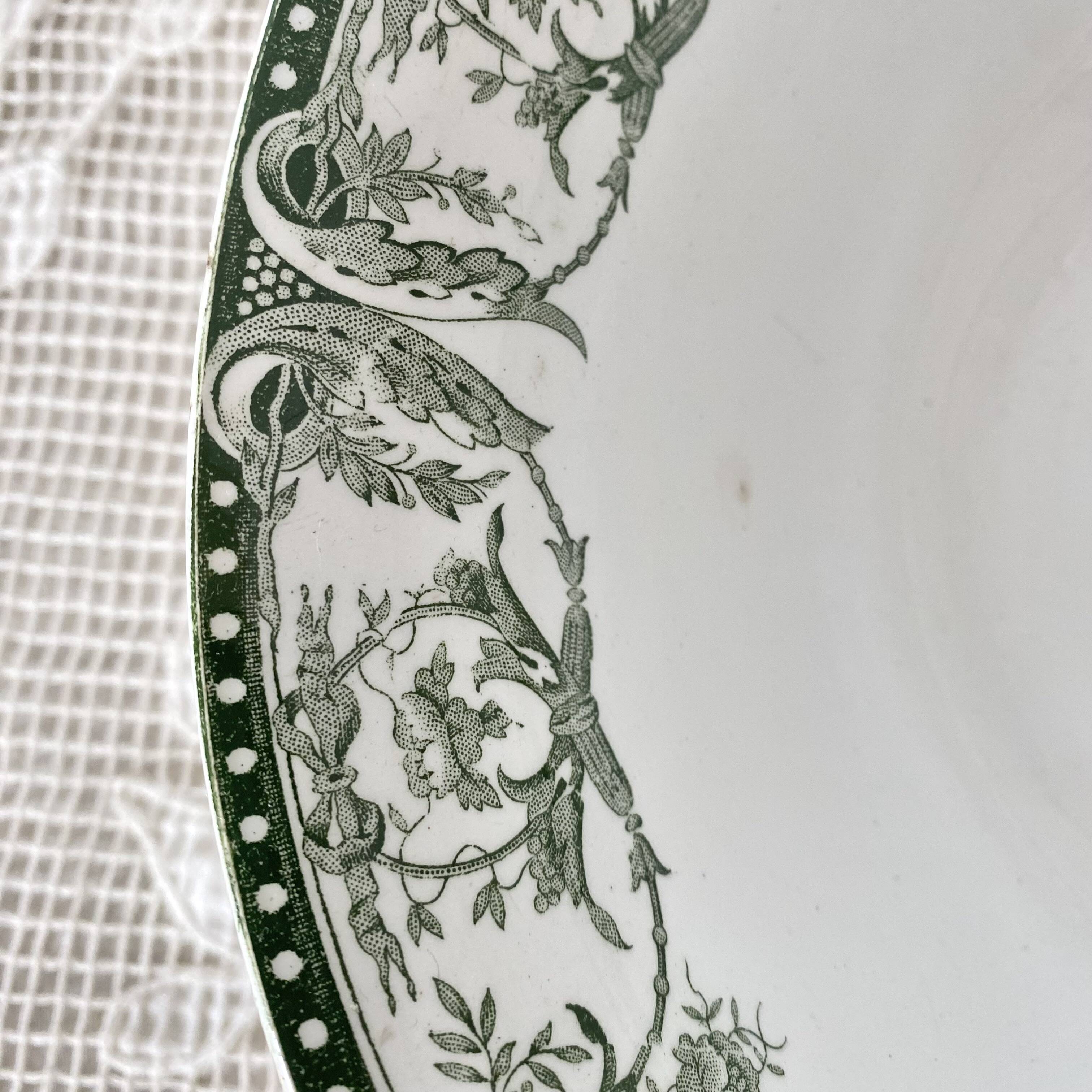 St Amand Hamage ironstone salad bowl, La ruche model