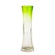 Vase Art Nouveau, verre vert, France, début du 20e siècle