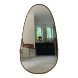 Brass mirror
