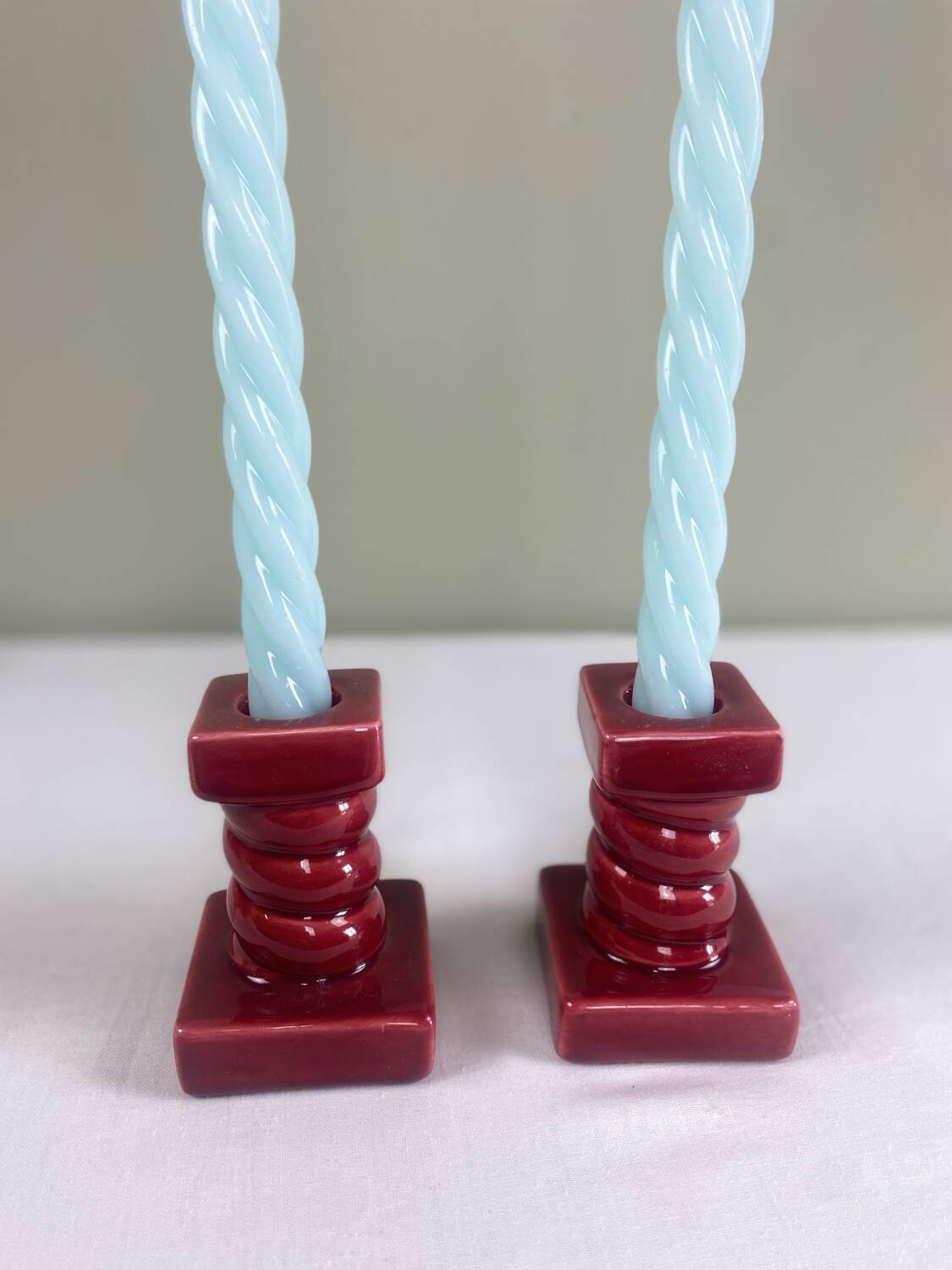 Pair of vintage candlesticks