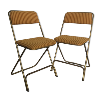 Paire de chaises lafuma vintage