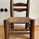 Pair of small wooden chairs