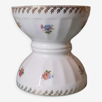 Bols fleuris en porcelaine de Chauvigny