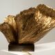 Gilded bronze lamp signed Chrystiane Charles, for Maison Charles.