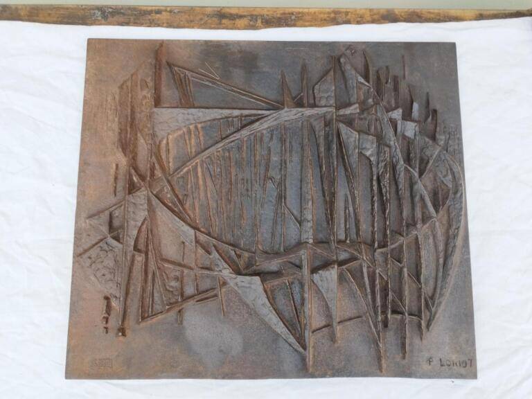 Modernist Fireplace Plate