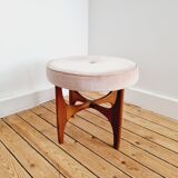 English teak pouf