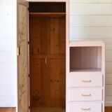 Asymmetric cabinet