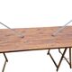 Table pliable 240cm et ses deux banc