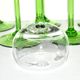 Series of 6 glasses of white wine Alsace Roemer