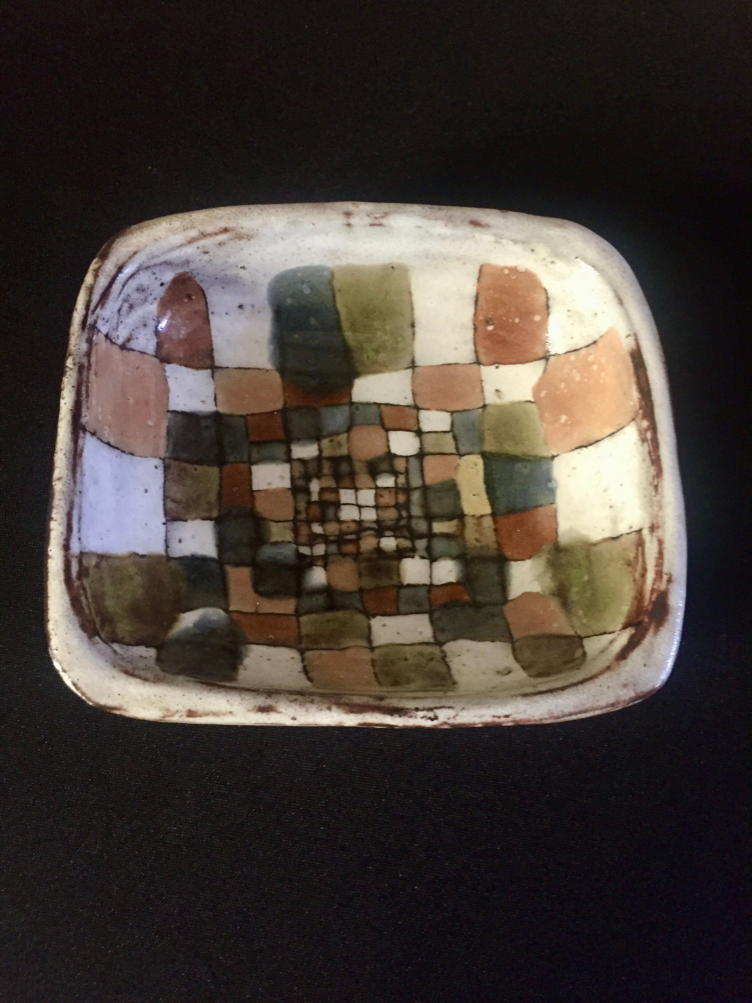 Vintage ceramic cut by paul quere minotaur