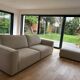 4-seater sofa set and pouf, France Yerres model sofa