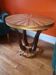 Art deco pedestal table